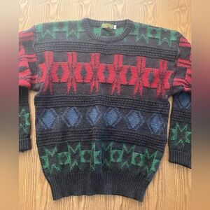 Men's David Wood 100% wool sweater size medium